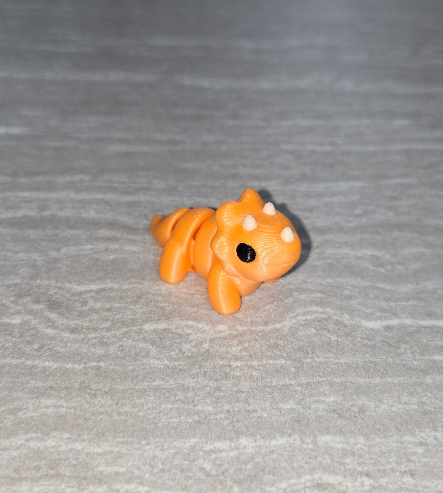 3d Printed Triceratops | Articulating Figurine | Flexi Animal