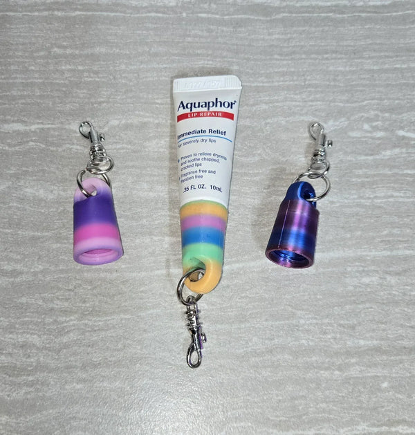 Lip Balm Holder 3D printed articulated flexi toy by Cosmic 3D Creations