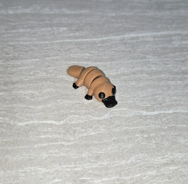 Platypus 3D printed articulated flexi toy by Cosmic 3D Creations