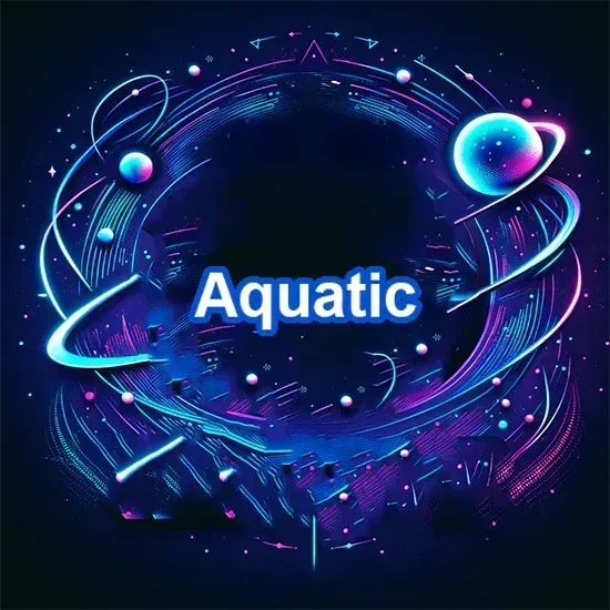 Aquatic - Cosmic 3d Creations collection of 3D printed flexi toys