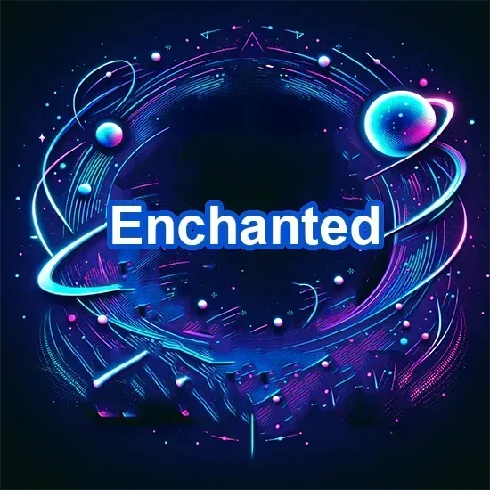 Enchanted - Cosmic 3d Creations collection of 3D printed flexi toys