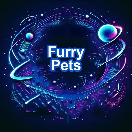 Furry Pets - Cosmic 3d Creations collection of 3D printed flexi toys