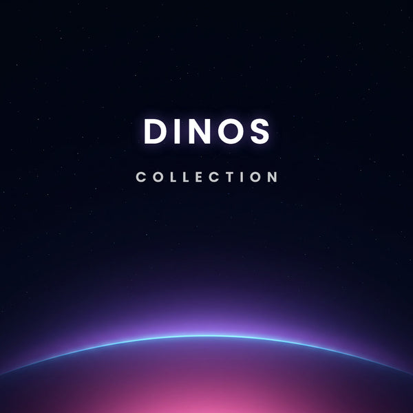Dinos collection collection of 3D printed flexi toys