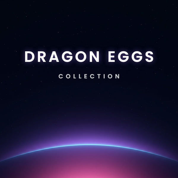 Dragon Eggs collection collection of 3D printed flexi toys