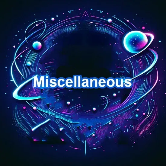 Miscellaneous - Cosmic 3d Creations