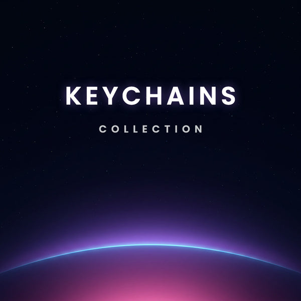 Keychains collection collection of 3D printed flexi toys