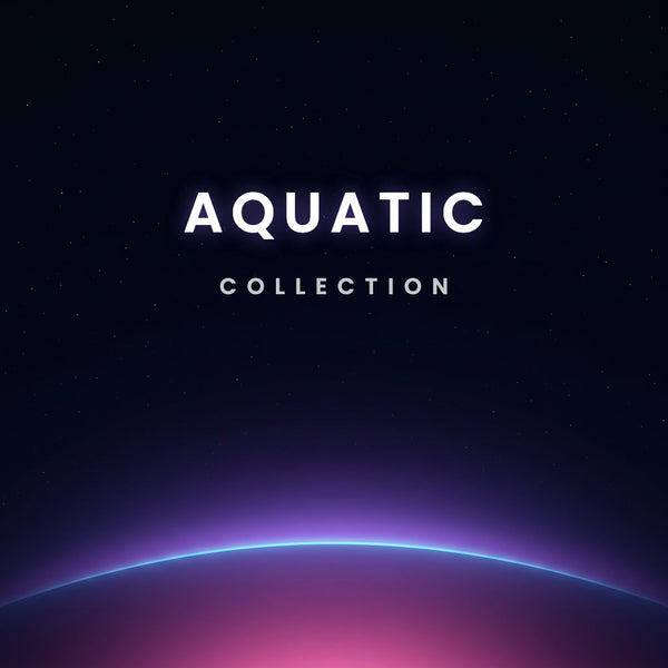 Aquatic collection collection of 3D printed flexi toys