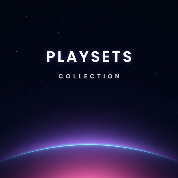 Playsets collection collection of 3D printed flexi toys