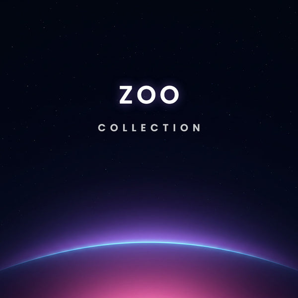 Zoo collection collection of 3D printed flexi toys