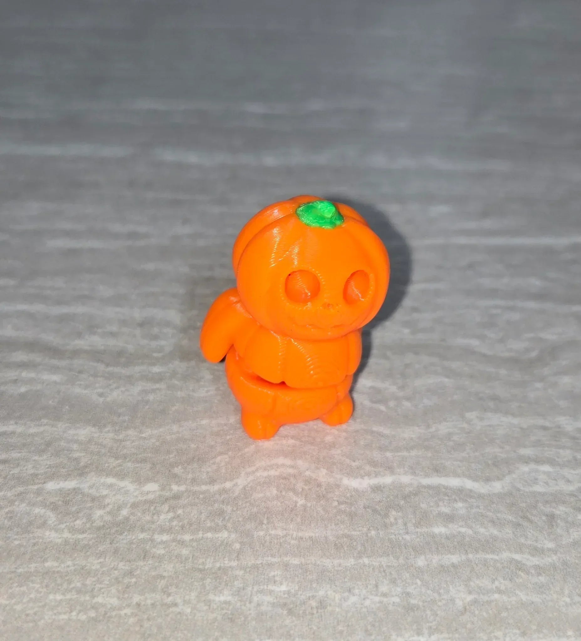 3d Printed Pumpkin | Articulating Figurine | Flexi Animal - Cosmic 3d Creations