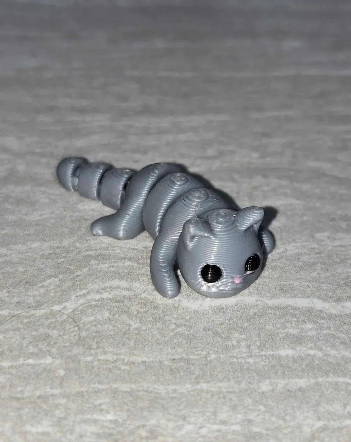 3d Printed Cat | Articulating Figurine | Flexi Animal - Cosmic 3d Creations