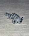 Cat 3D printed articulated flexi toy by Cosmic 3D Creations