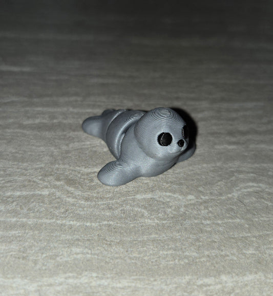 3d Printed Seal | Articulating Figurine | Flexi Animal