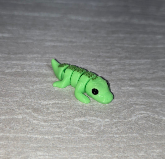 3d Printed Alligator | Articulating Figurine | Flexi Animal