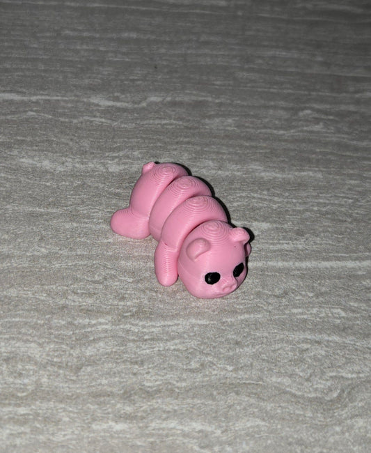 3d Printed Pig | Articulating Figurine | Flexi Animal