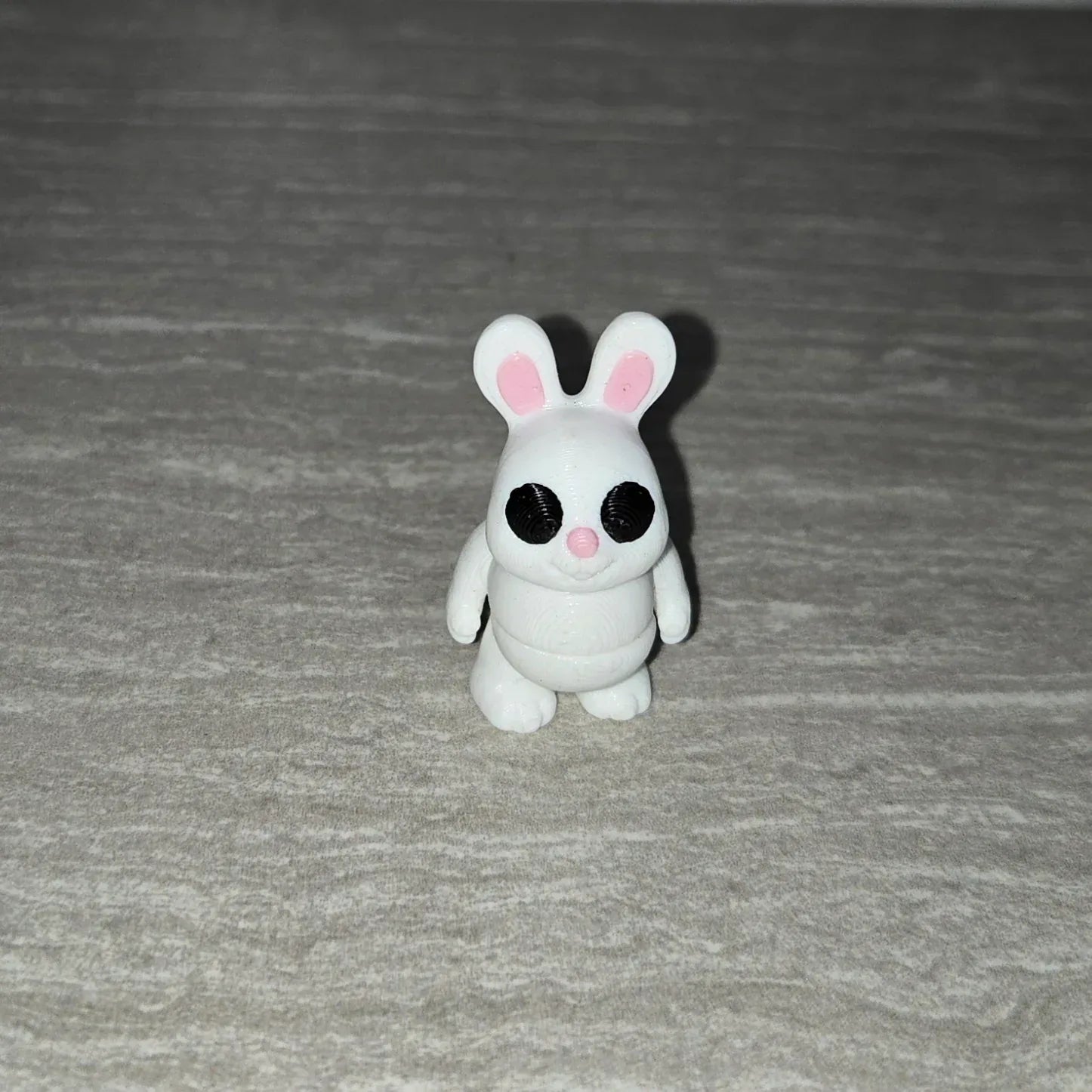 3d Printed Tall Bunny | Articulating Figurine | Flexi Animal - Cosmic 3d Creations