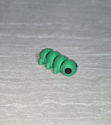 Round Caterpillar 3D printed articulated flexi toy by Cosmic 3D Creations