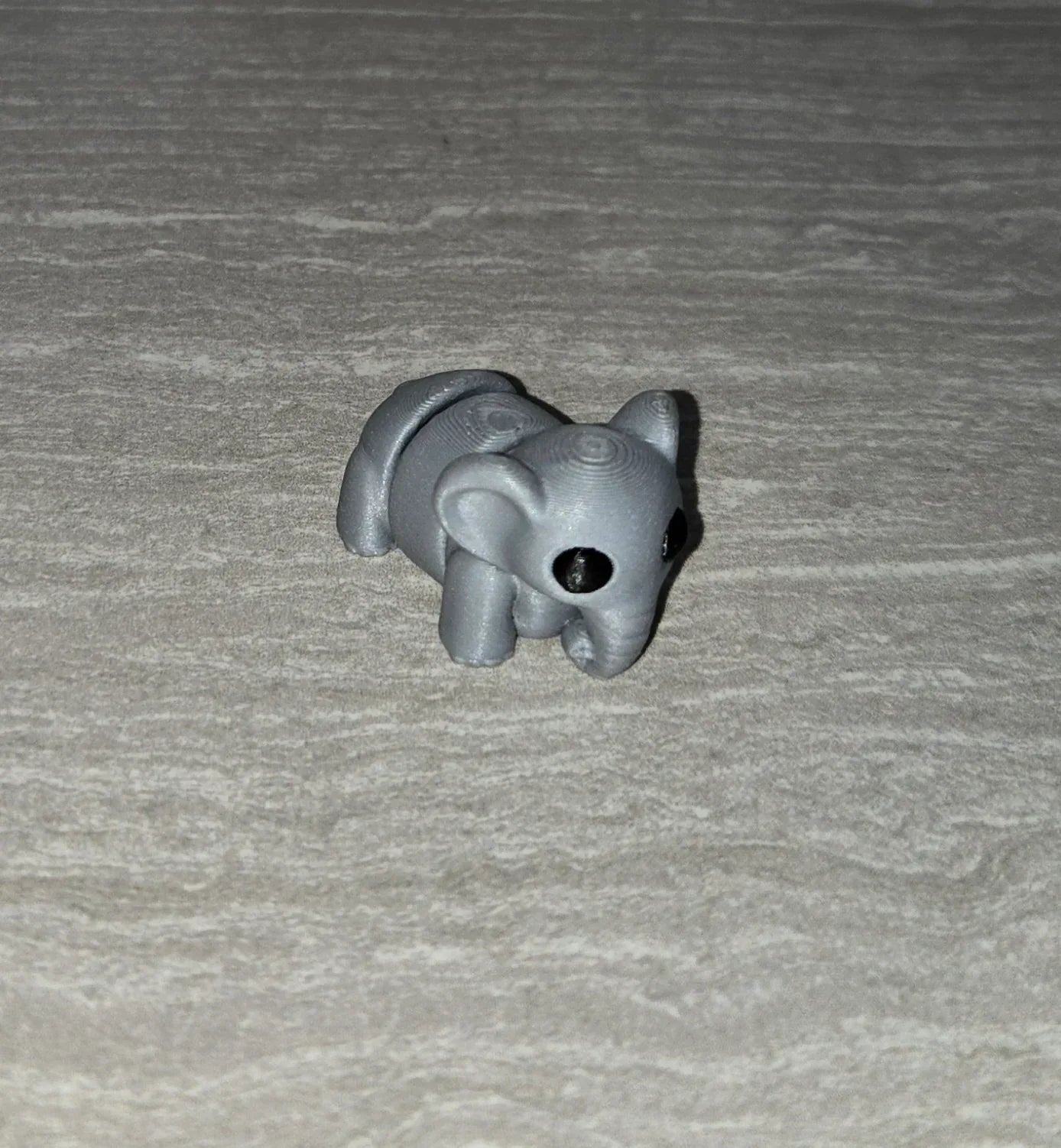 3d Printed Elephant | Articulating Figurine | Flexi Animal - Cosmic 3d Creations