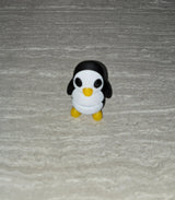 Penguin 3D printed articulated flexi toy by Cosmic 3D Creations