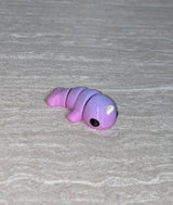 Narwhal 3D printed articulated flexi toy by Cosmic 3D Creations