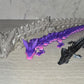 3d Printed Crystal Dragon | Articulating Figurine | Flexi Animal