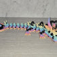3d Printed Crystal Heart Dragon | Articulating Figurine | Flexi Animal