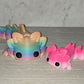 3d Printed Axolotl w/Legs | Articulating Figurine | Flexi Animal