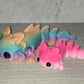 3d Printed Axolotl w/Legs | Articulating Figurine | Flexi Animal