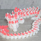 3d Printed Cherry Blossom Dragon | Articulating Figurine | Flexi Animal
