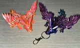Winged Crystal Tadling 3D printed articulated flexi toy by Cosmic 3D Creations