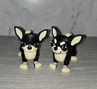 3d Printed Chihuahua | Articulating Figurine | Flexi Animal