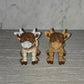 3d Printed Highland Cow | Articulating Figurine | Flexi Animal