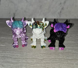 Highland Cow 3D printed flexi toy - view 2