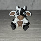 3d Printed Flat Back Cow | Articulating Figurine | Flexi Animal