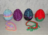 Rose Dragon 3D printed articulated flexi dragon egg by Cosmic 3D Creations