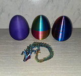 Dragon Egg 3D printed articulated flexi dragon egg by Cosmic 3D Creations