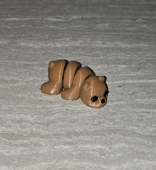 3d Printed Bear | Articulating Figurine | Flexi Animal