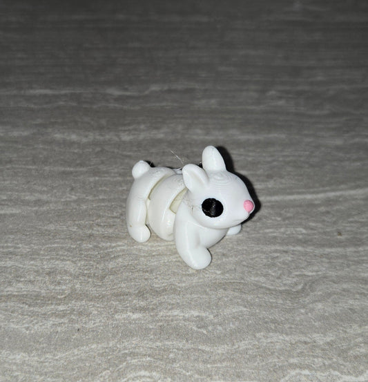 3d Printed Jumping Bunny | Articulating Figurine | Flexi Animal