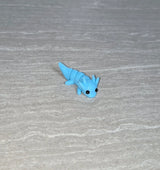 Axolotl 3D printed articulated flexi toy by Cosmic 3D Creations