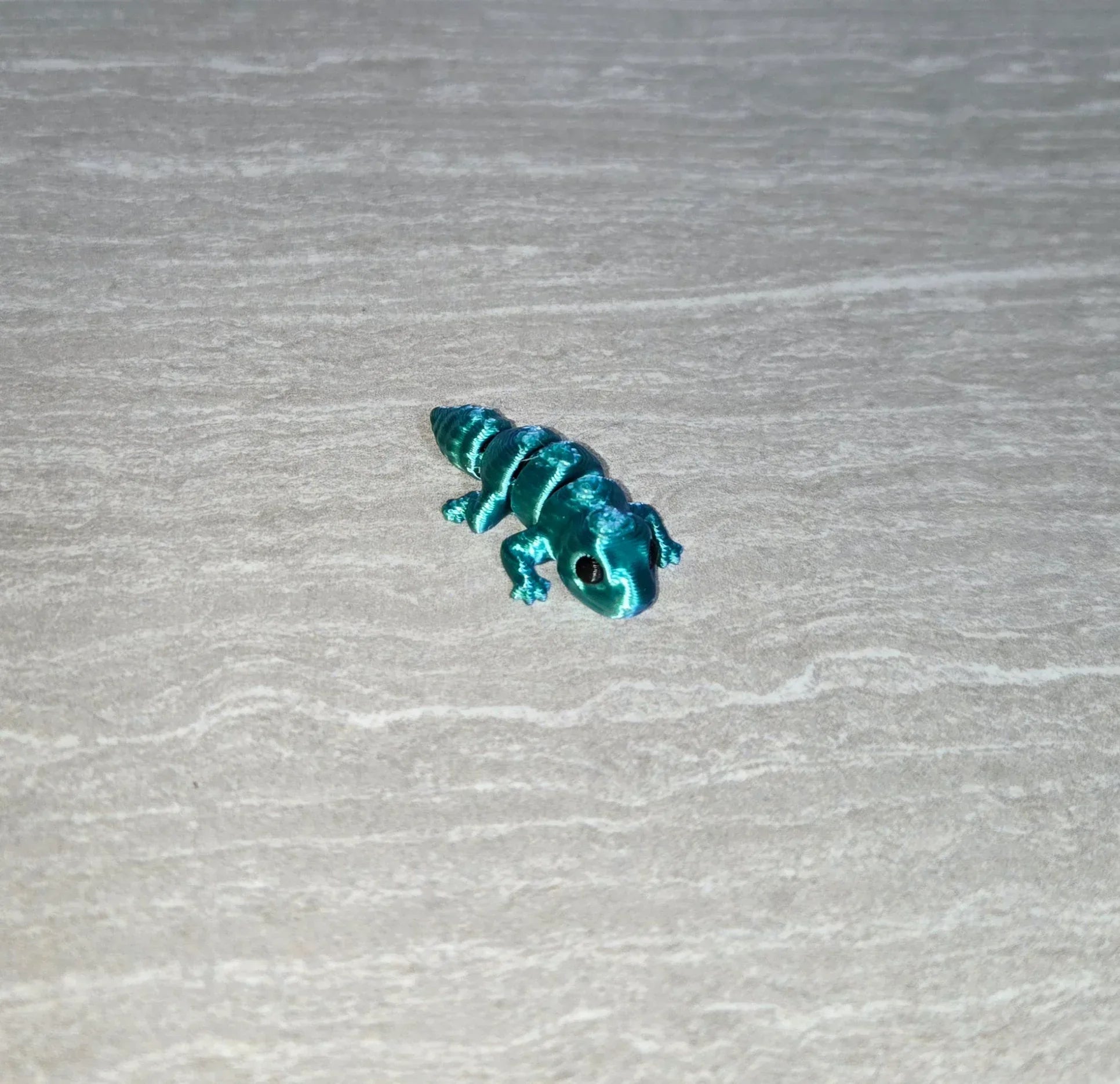 3d Printed Gecko | Articulating Figurine | Flexi Animal - Cosmic 3d Creations