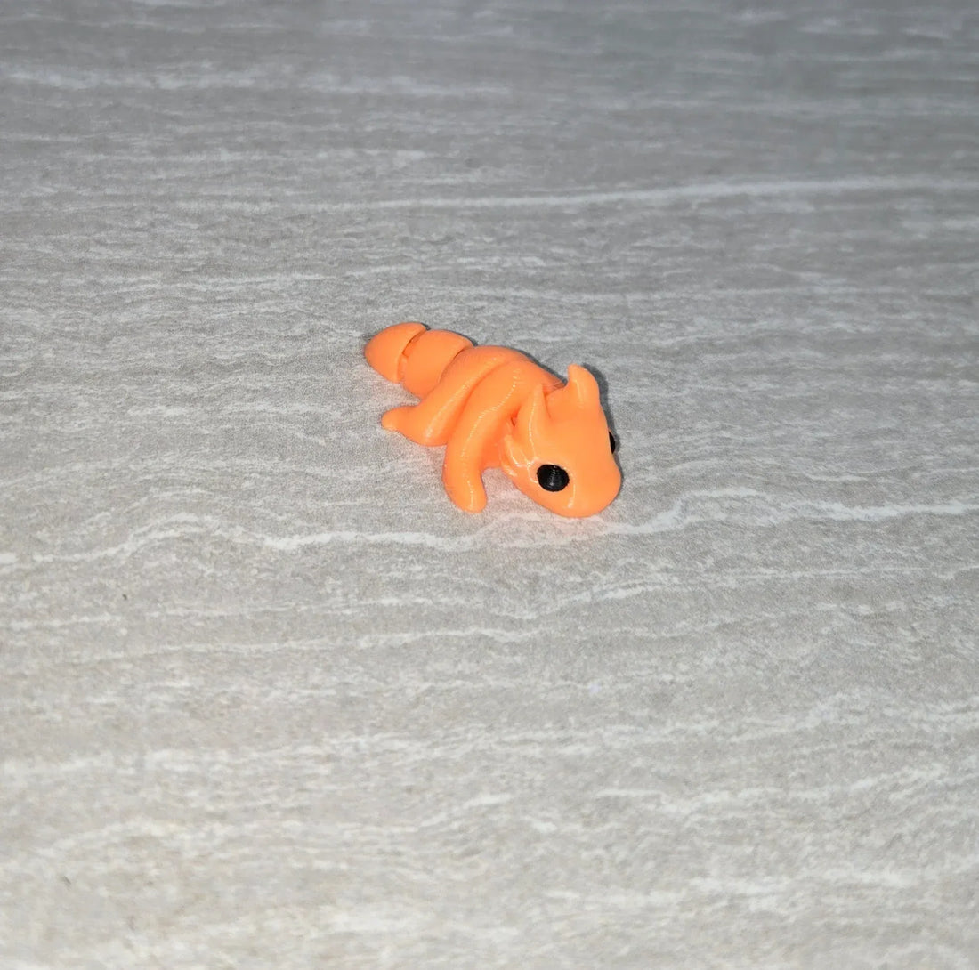 3d Printed Dragon | Articulating Figurine | Flexi Animal - Cosmic 3d Creations