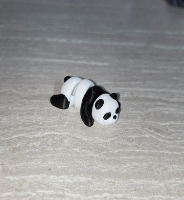 3d Printed Panda | Articulating Figurine | Flexi Animal - Cosmic 3d Creations