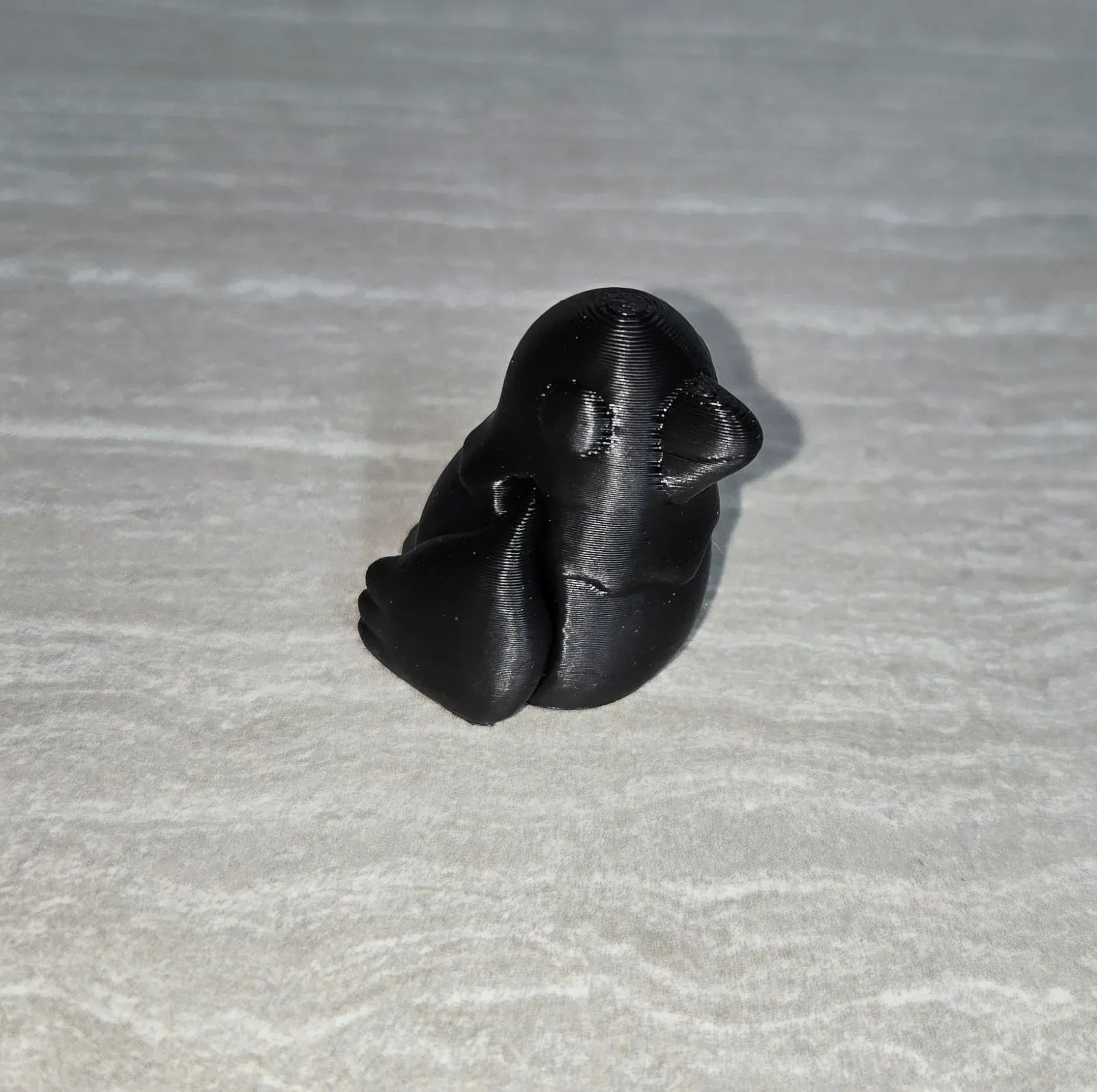 3d Printed Crow | Articulating Figurine | Flexi Animal - Cosmic 3d Creations