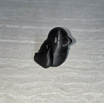 3d Printed Crow | Articulating Figurine | Flexi Animal - Cosmic 3d Creations