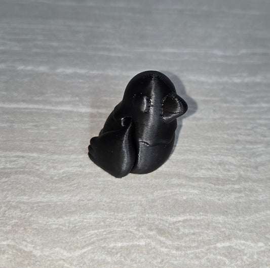 3d Printed Crow | Articulating Figurine | Flexi Animal