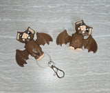 Mini Bat 3D printed flexi toy - view 2