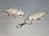 Mini Bearded Dragon 3D printed flexi toy - view 2