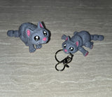 Mini Cat 3D printed flexi toy - view 2
