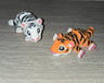 Mini Tiger 3D printed articulated flexi toy by Cosmic 3D Creations
