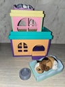 Guinea Pig w/House 3D printed articulated flexi toy by Cosmic 3D Creations